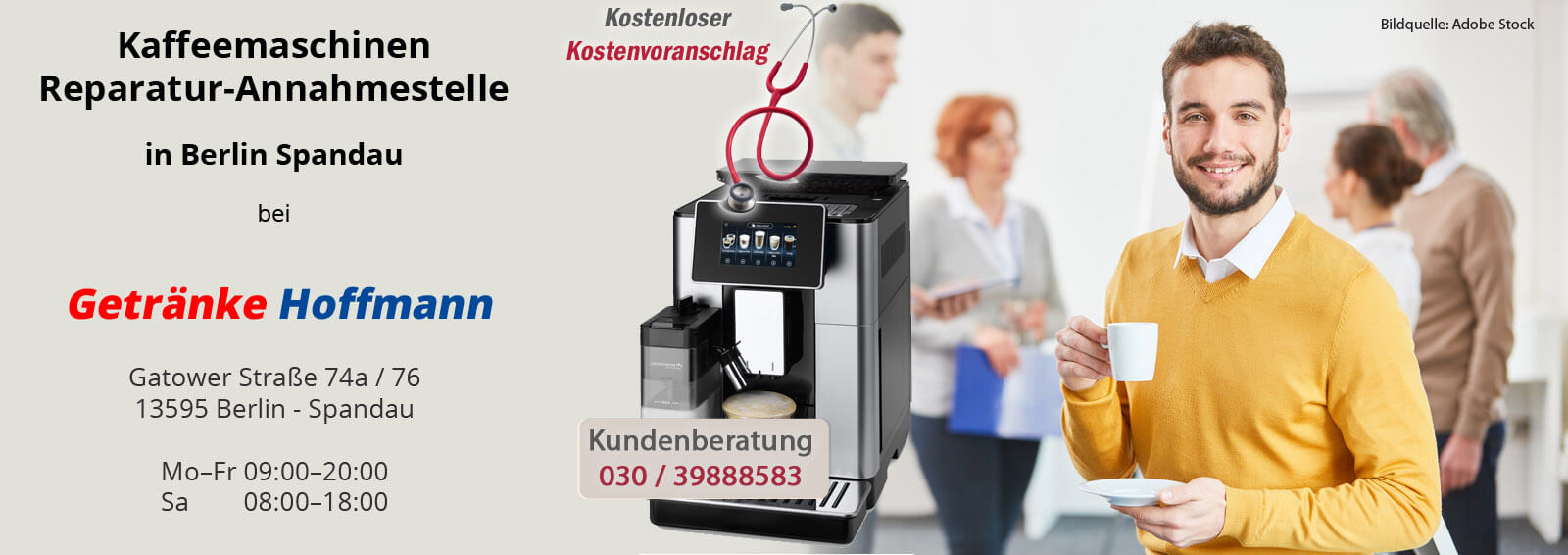 Jura delonghi Saeco Reparatur Service Berlin Spandau